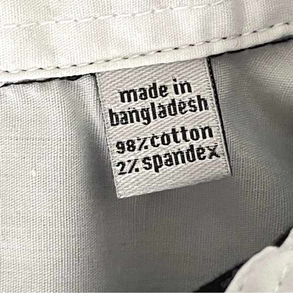 PaperDenim & Cloth Classic Black Short Sleeve Button Up Collared Shirt, 2X - Picture 8 of 10